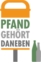 Logo Pfand gehört daneben